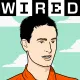 Ritratto illustrato per numero speciale Wired UK